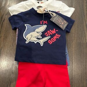 Rorie Whelan 4pc T-Shirt and Shorts Set